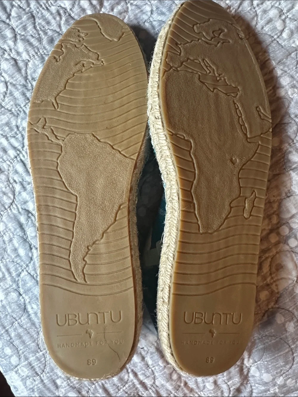 Ubuntu Snoopy teal Canvas Espadrilles